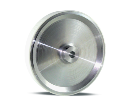 Produktfoto zu Messrad 500 mm geriffelt MR500PR